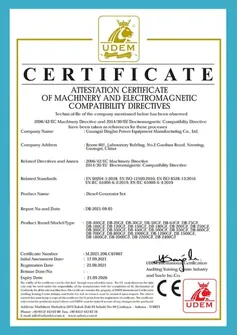 Certificação CE 