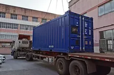  Gerador a diesel silencioso de 520kW cabinado exportado para a Malásia