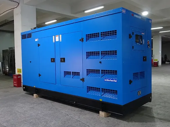 Gerador a diesel silencioso de 250kW exportado para a África