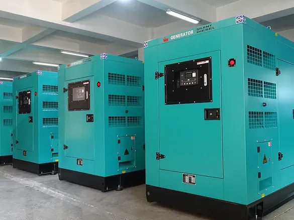 20 unidades de grupos electrogéneos a diesel silenciosos exportados para a Holanda