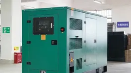 Gerador de energia elétrica alimentado por motor Cummins