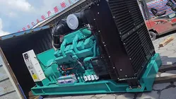 Grupos geradores a diesel da série de motores Cummins de 800kW exportados para o Zimbábue