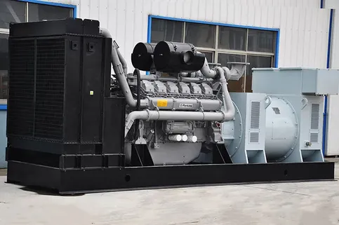 Grupo de geradores a diesel com motor Perkins, DB-1000GF