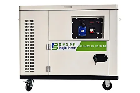 Geradores a Diesel Silenciosos  Refrigeradores a Ar 5kW a 8kW (Monocilíndrico)