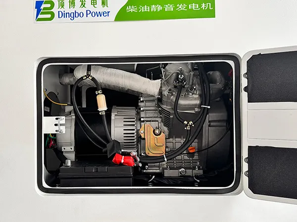 Geradores a Diesel Refrigerados a Ar Silenciosos (2 Cilindros)