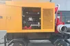 Bomba de sucção dupla montada com carreta