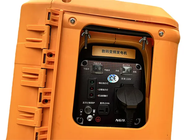 Luz Portátil para Áreas Remotas com Gerador a Gasolina de 700W