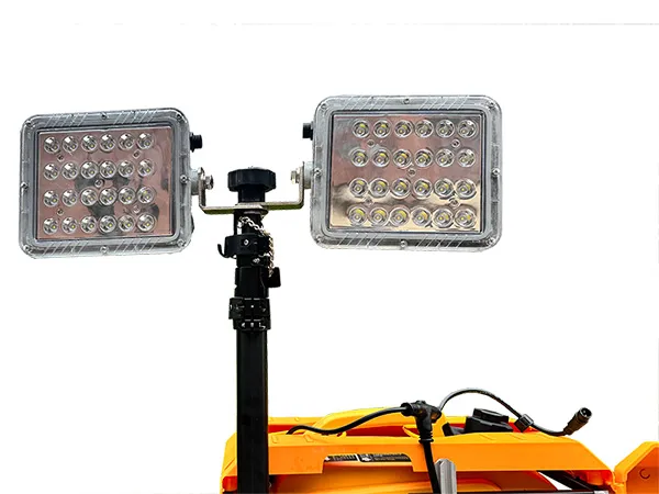 Luz Portátil para Áreas Remotas com Gerador a Gasolina de 700W
