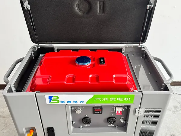 Geradores Silenciosos a Gasolina Refrigerados a Ar (Monocilíndrico)