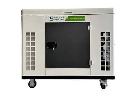 Geradores a Gasolina Silenciosos Refrigerados a Ar 10kW–20kW (2 Cilindros)