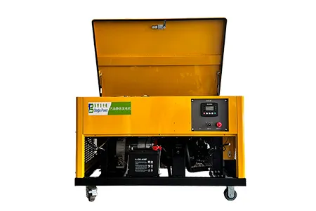 Geradores a Gasolina Silenciosos 15kW–40kW com Refrigeração a Água (4 Cilindros)