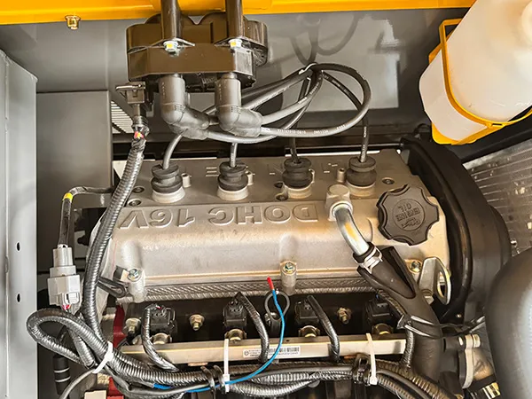 Modelos Silenciosos  Refrigerados a Água e Motor de Quatro Cilindros
