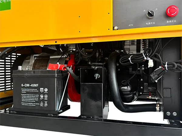 Modelos Silenciosos  Refrigerados a Água e Motor de Quatro Cilindros