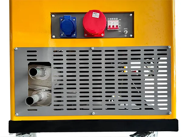 Modelos Silenciosos  Refrigerados a Água e Motor de Quatro Cilindros