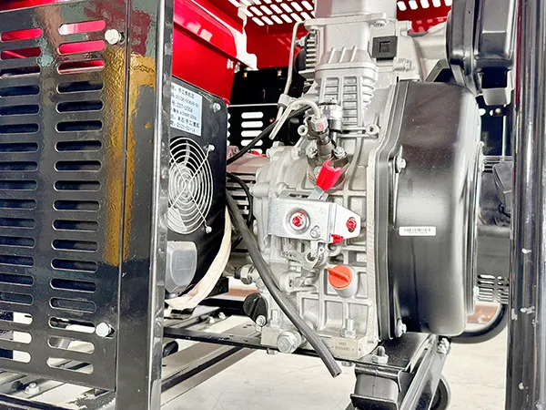 Gerador Soldador a Diesel Refrigerado a Ar (Monocilíndrico)