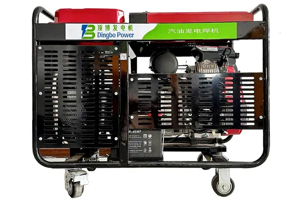 Geradores Soldadores a Gasolina Refrigerados a Ar (2 Cilindros)